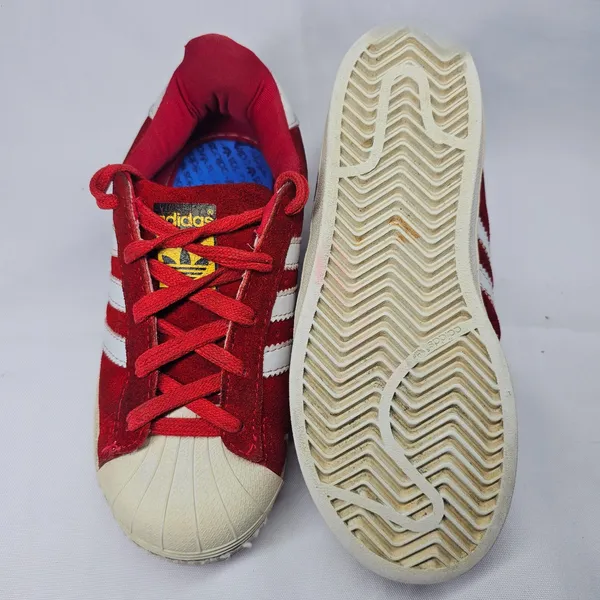 Tênis Infantil Adidas Superstar Vermelho 31