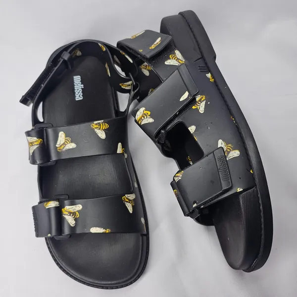 Sandália Melissa Papete Pretty Print Abelhas 38