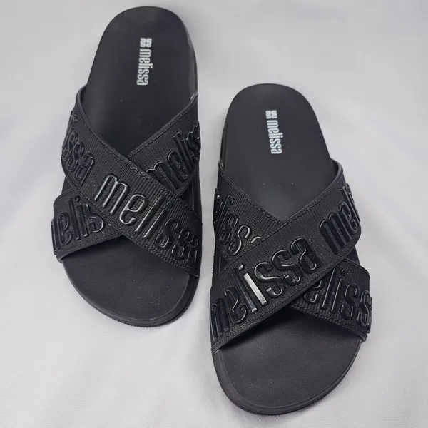 Chinelo Melissa Cozy Slide M Lover II Ad Preto 33/34