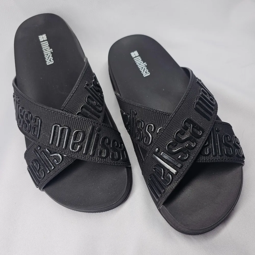 Chinelo Melissa Cozy Slide M Lover II Ad Preto 33/34