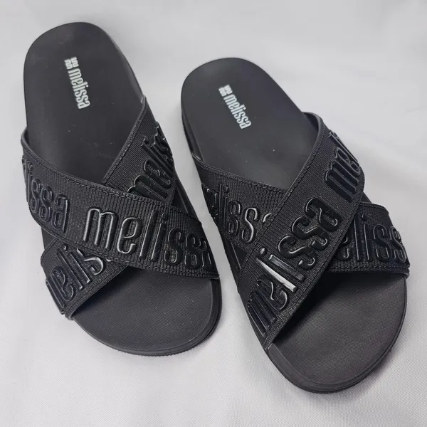 Chinelo Melissa Cozy Slide M Lover II Ad Preto 33/34