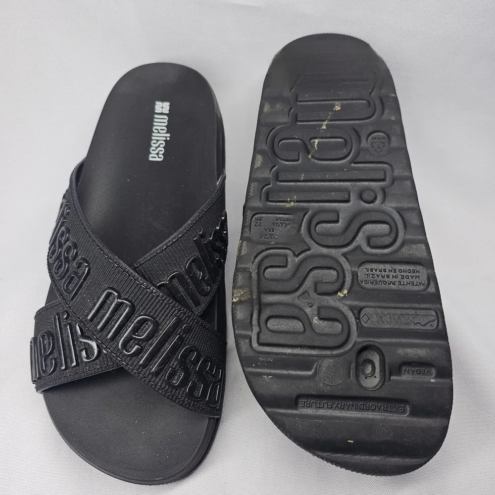 Chinelo Melissa Cozy Slide M Lover II Ad Preto 33/34