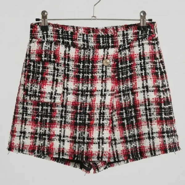 Shorts Saia Tweed M Chocoleite