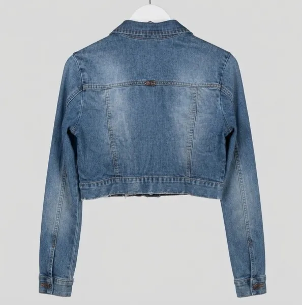 Jaqueta Jeans Cropped P Lemier Jeans