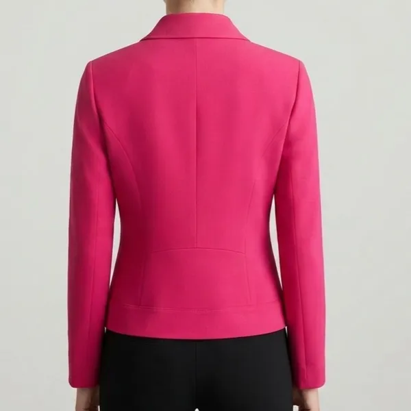 Jaqueta Blazer Rosa Feminina M Desacato