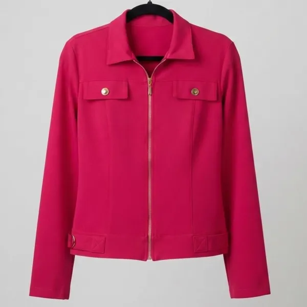 Jaqueta Blazer Rosa Feminina M Desacato