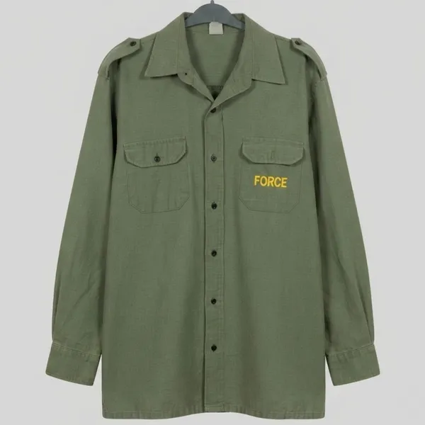 Camisa Verde Militar Force G