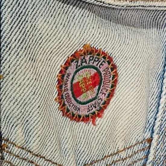 Jaqueta Jeans Curta Vintage CGC CGC P Zappie Vicunha