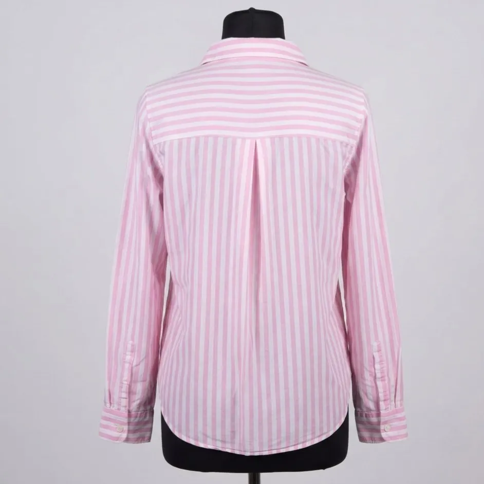Camisa Miss Fashion Listrada Rosa G