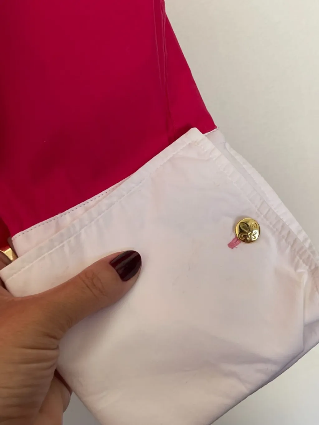 camisa social feminina rosa dudalina original