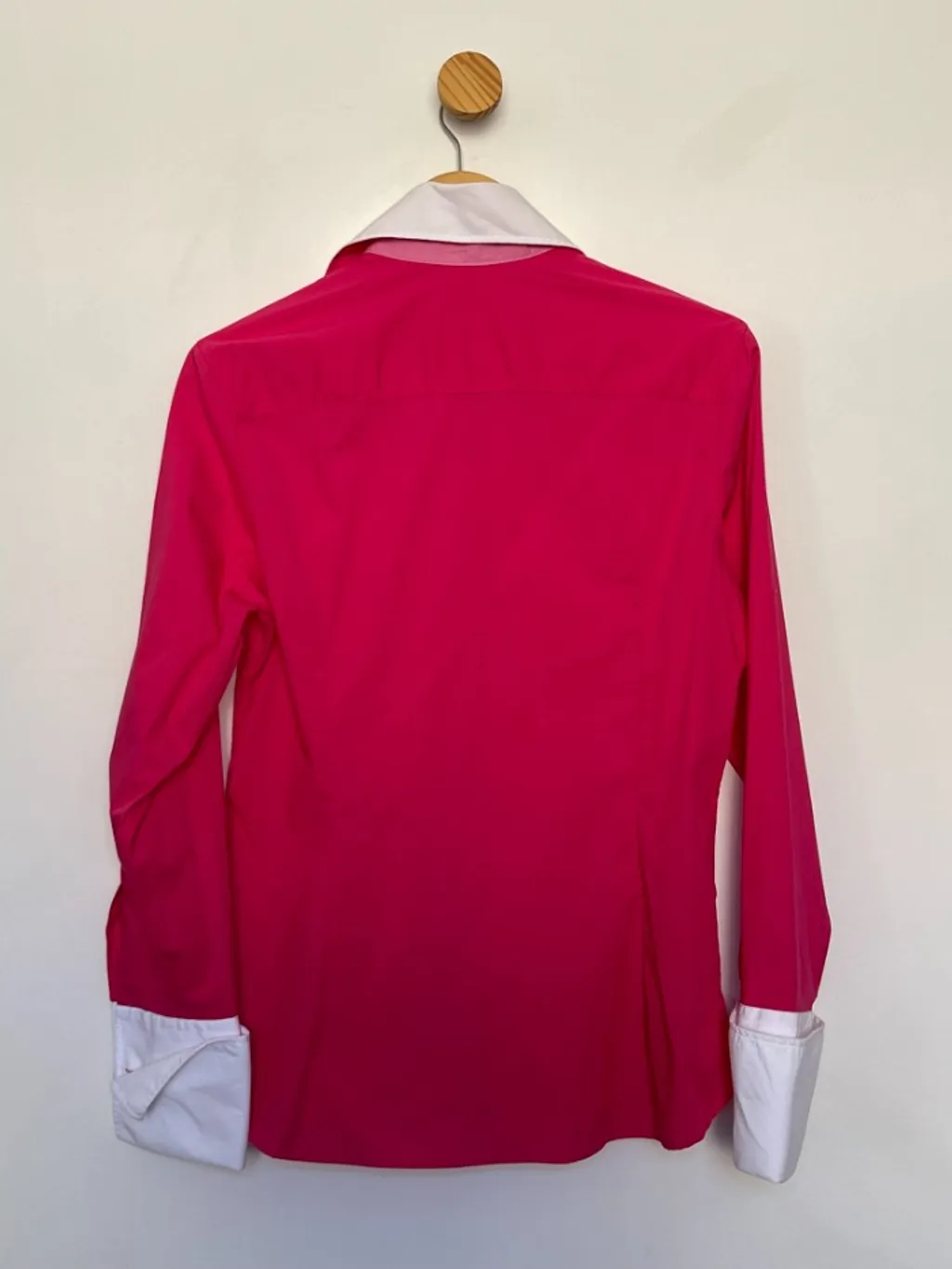 camisa social feminina rosa dudalina original