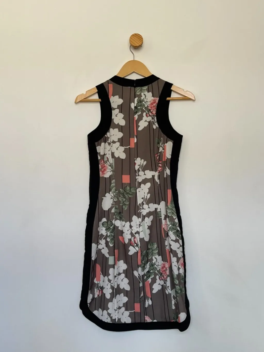 vestido floral maria filó