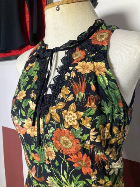 vestido passaros