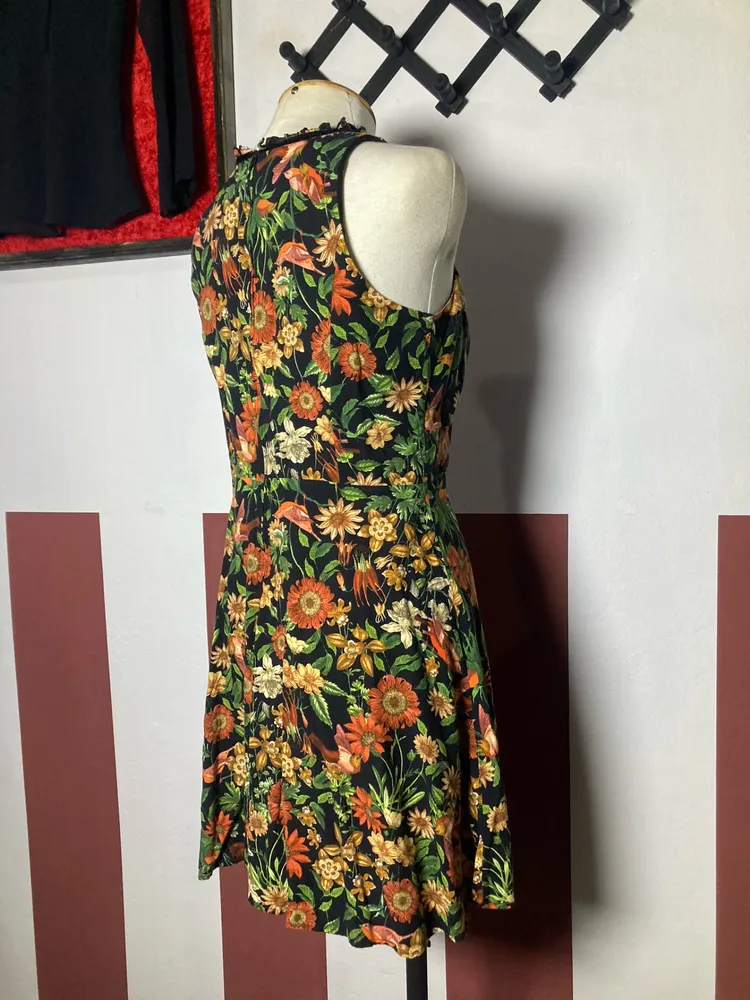 vestido passaros