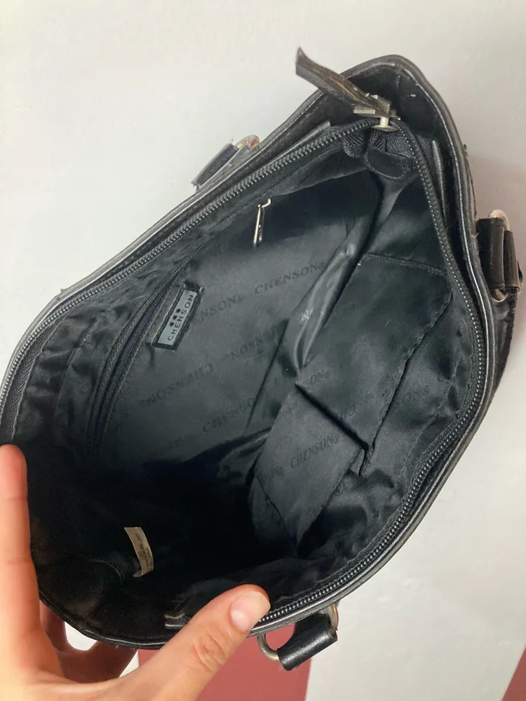bolsa em couro sintetico