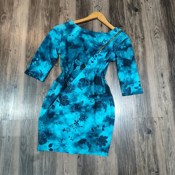 Vestido Viscolycra Meia Manga