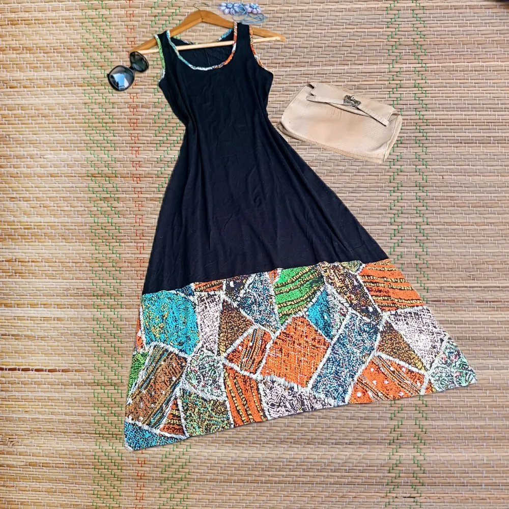 Vestido Longo Regata