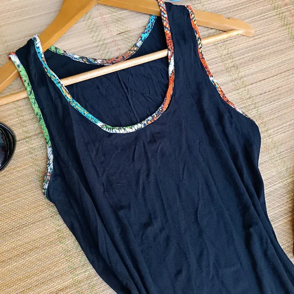 Vestido Longo Regata