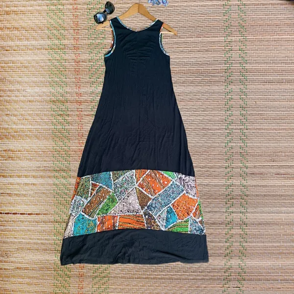 Vestido Longo Regata
