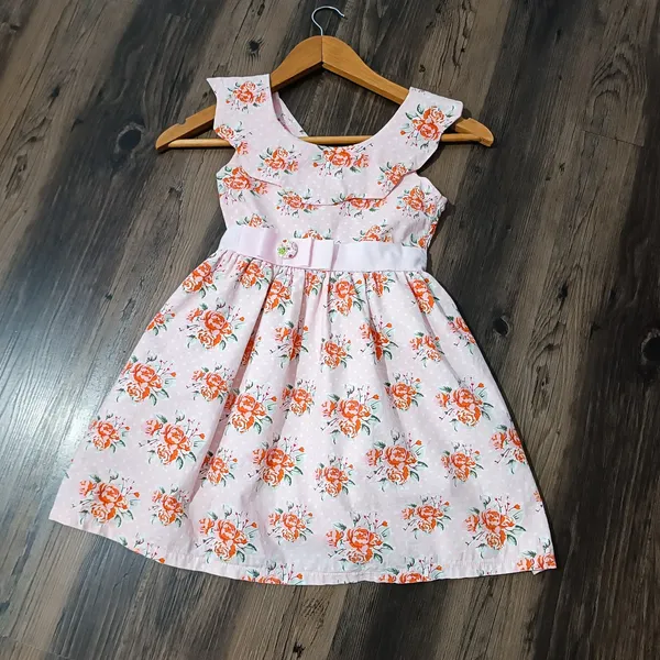 Vestido Floral Saia Rodada
