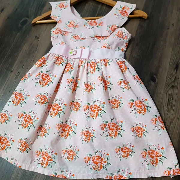 Vestido Floral Saia Rodada