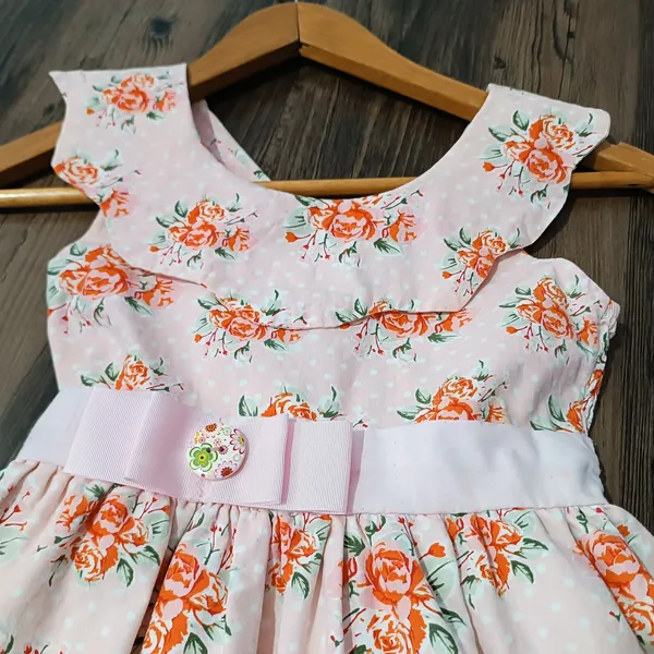 Vestido Floral Saia Rodada