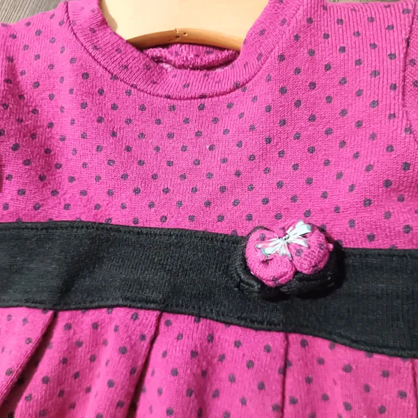 Vestido Manga Longa Tricô