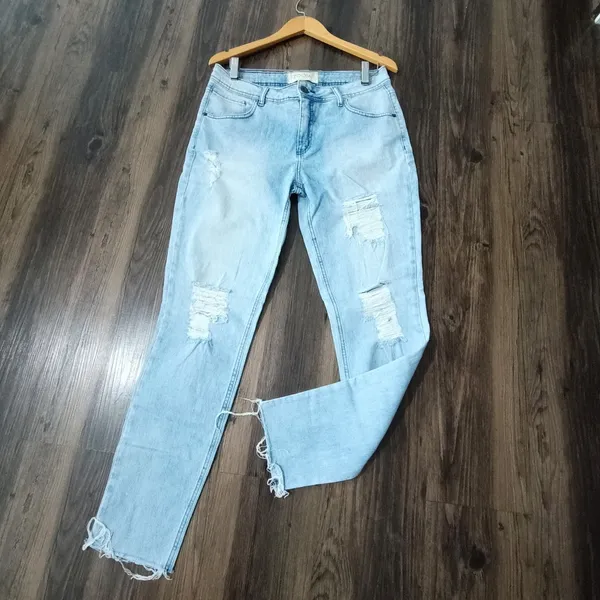 Calça Jeans Destroyed Zoomp