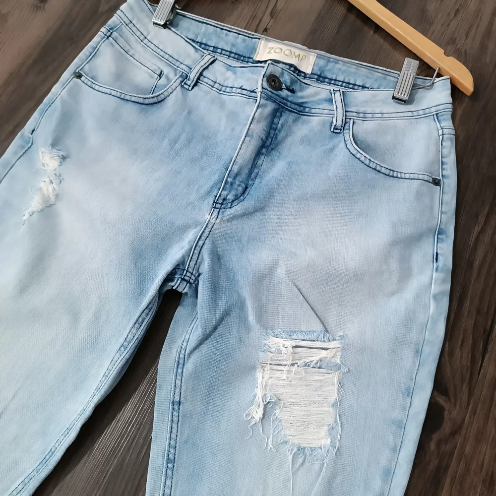 Calça Jeans Destroyed Zoomp