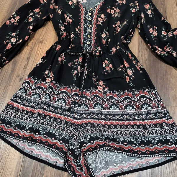 Macaquinho Forever 21 Floral M