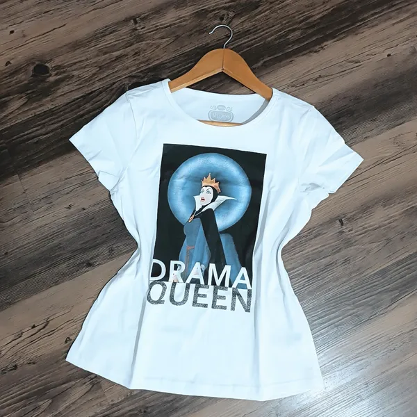 Camiseta Baby Look Tamanho 16 grande