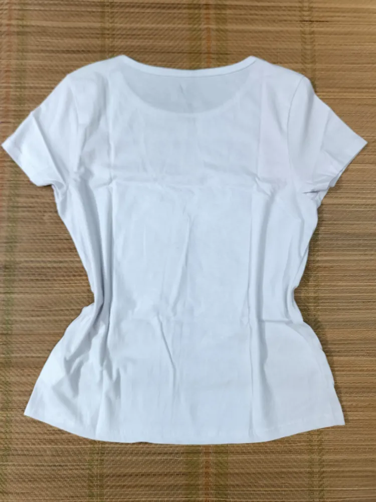 Camiseta Baby Look Tamanho 16 grande