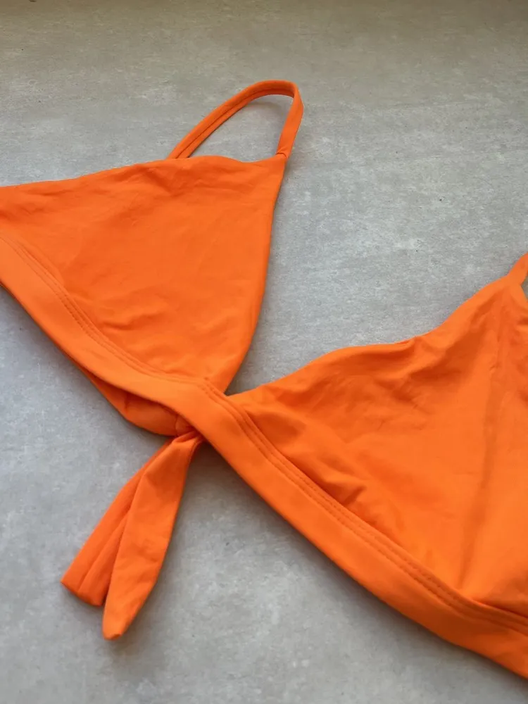 biquíni feminino laranja gg
