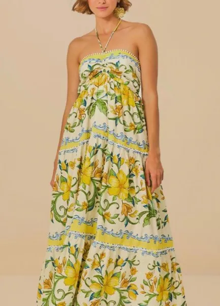 vestido desejo cropped farm