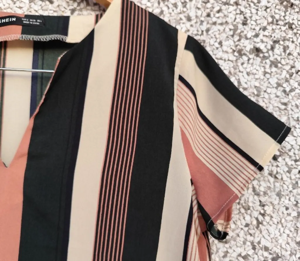 Blusa listrada Shein