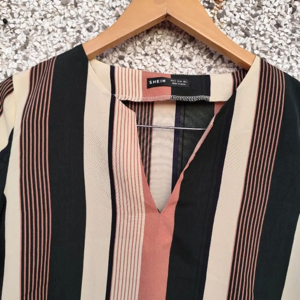 Blusa listrada Shein