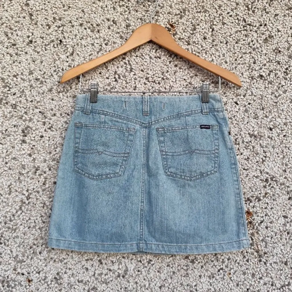 Saia jeans anos 2000