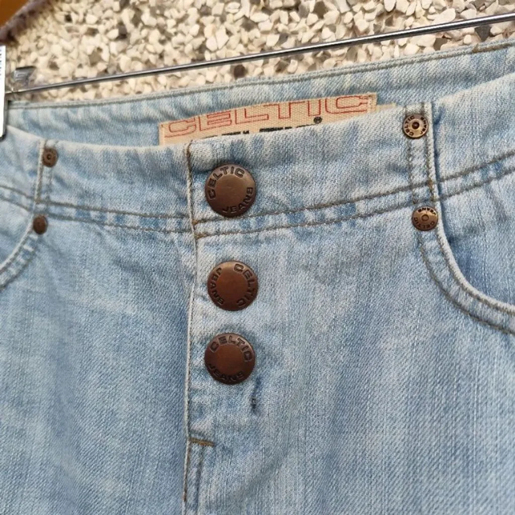 Saia jeans anos 2000