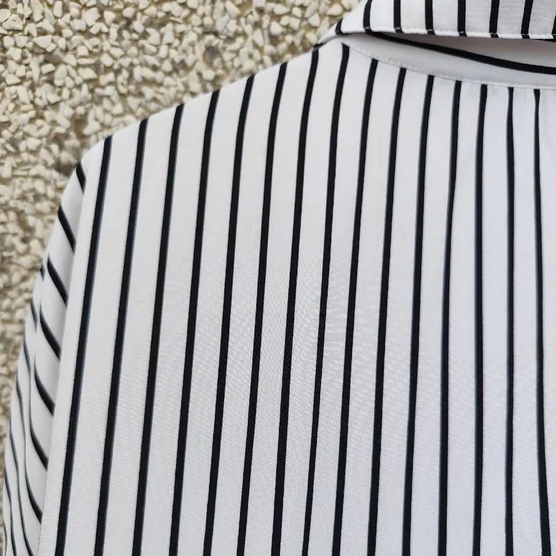 Camisa listrada plus size 3XL