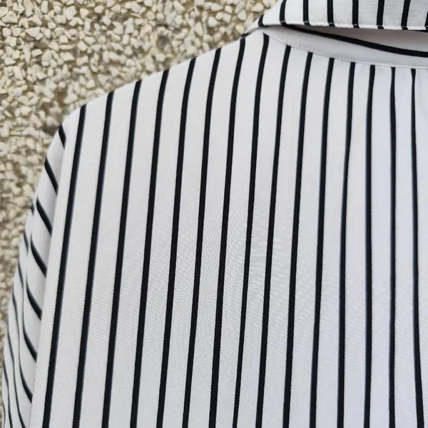 Camisa listrada plus size 3XL