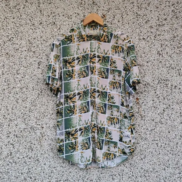 Camisa estampada masculina