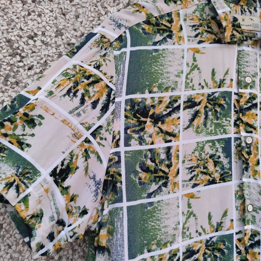 Camisa estampada masculina