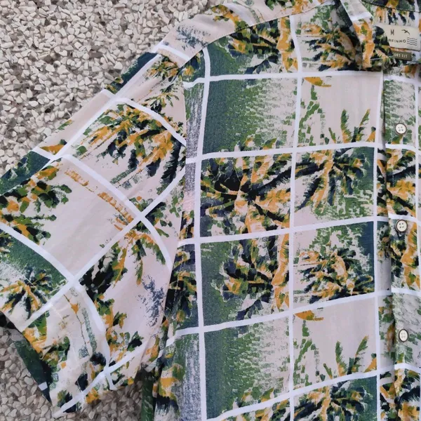 Camisa estampada masculina