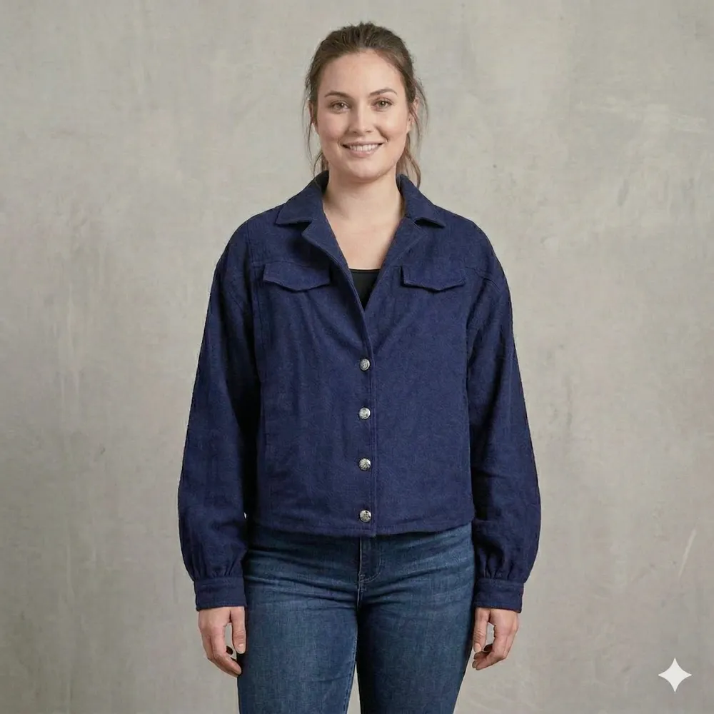 Jaqueta vintage de lã