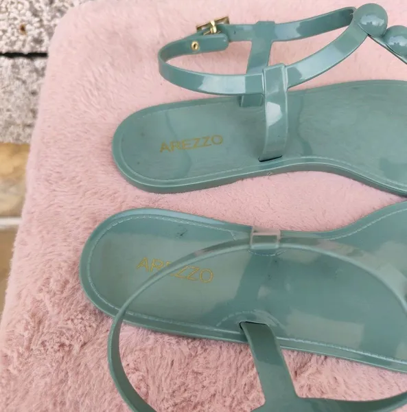 Rasteirinha Arezzo Verde