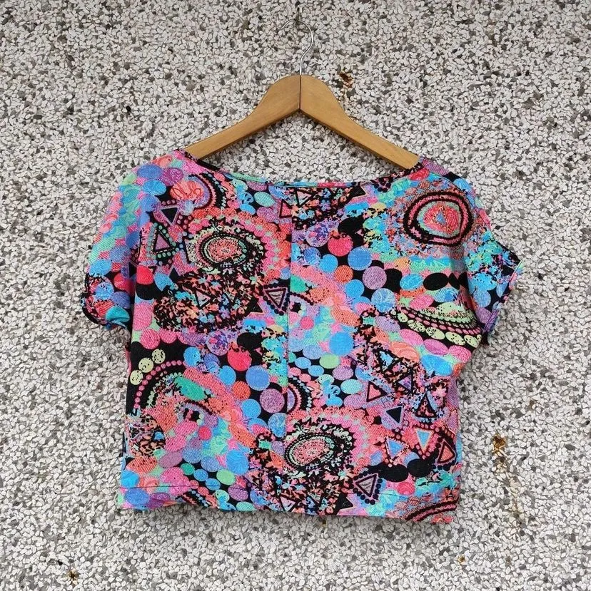 Blusa estampada viscose