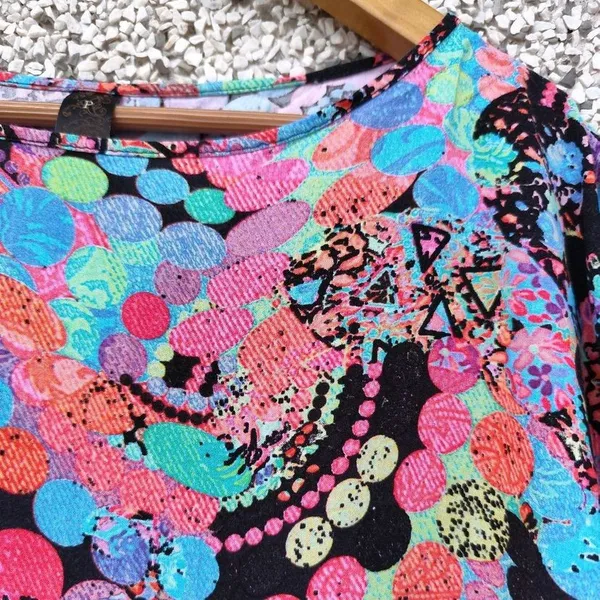 Blusa estampada viscose