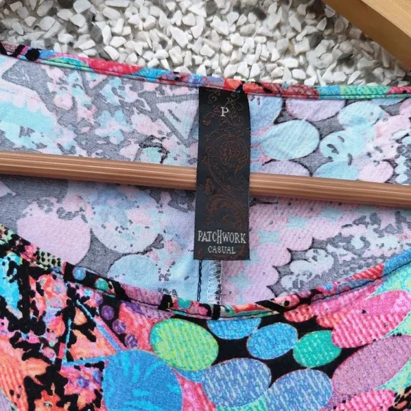 Blusa estampada viscose