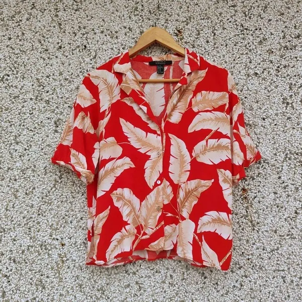 Camisa feminina estampada