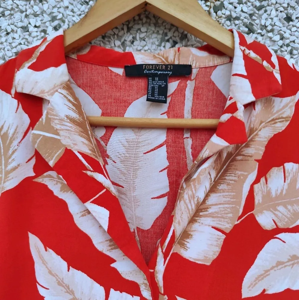 Camisa feminina estampada